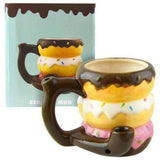 4.5 Doughnut Coffee Mug Hand Pipe On sale