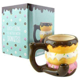 4.5 Doughnut Coffee Mug Hand Pipe On sale
