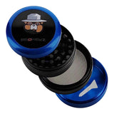 4-part Metal Duotone Grinder On sale