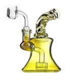 Gold Fumed Mini Rig On sale