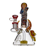 Heady Glass Horned Beaker Bong On sale
