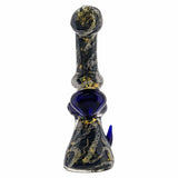 Heavy Latticino Glass Bubbler On sale