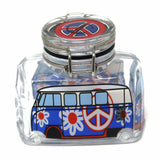 Hippie Bus Flower Power (red White & On sale