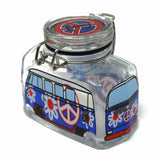Hippie Bus Flower Power (red White & On sale