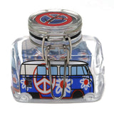 Hippie Bus Flower Power (red White & On sale