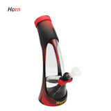 Horn Silicone Glass Water Pipe On sale
