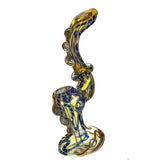 Marble Glass Sherlock Bubbler On sale