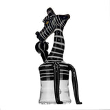 Marty the Zebra Glass Bong On sale