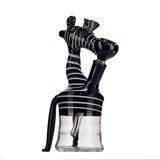 Marty the Zebra Glass Bong On sale