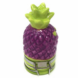 Pineapple Face Ceramic Container On sale