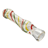 Rasta Glow Chillum On sale