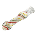 Rasta Glow Chillum On sale
