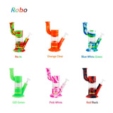 Robo Silicone Glass Water Pipe On sale
