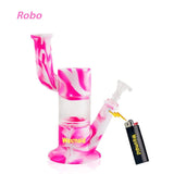 Robo Silicone Glass Water Pipe On sale