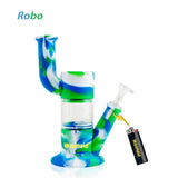 Robo Silicone Glass Water Pipe On sale