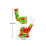Robo Silicone Glass Water Pipe On sale