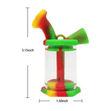 Silicone Glass Mini Bubbler On sale