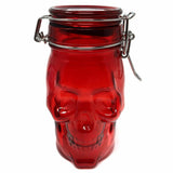 Skull Glass Container (250ml/large) On sale