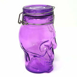 Skull Glass Container (250ml/large) On sale
