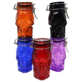 Skull Glass Container (250ml/large) On sale