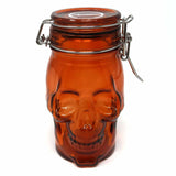 Skull Glass Container (250ml/large) On sale