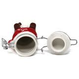 Smoking Gnome Porcelain Container On sale