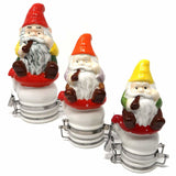 Smoking Gnome Porcelain Container On sale