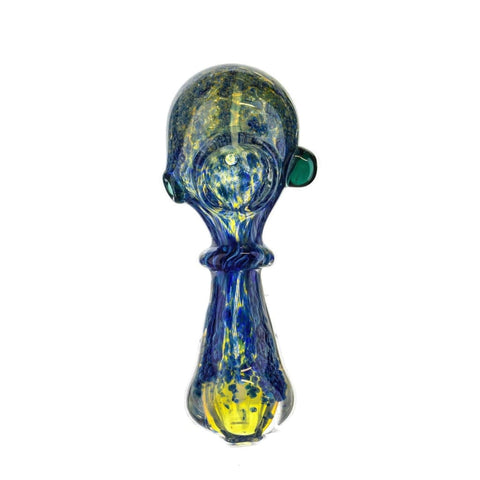 Blue Fritz Glass Spoon On sale