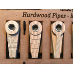 Hardwood Pipes (12 Pack) On sale