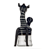 Marty the Zebra Glass Bong On sale
