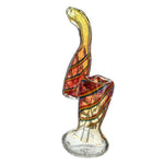 Red Hot Candy Striped Bubbler On sale