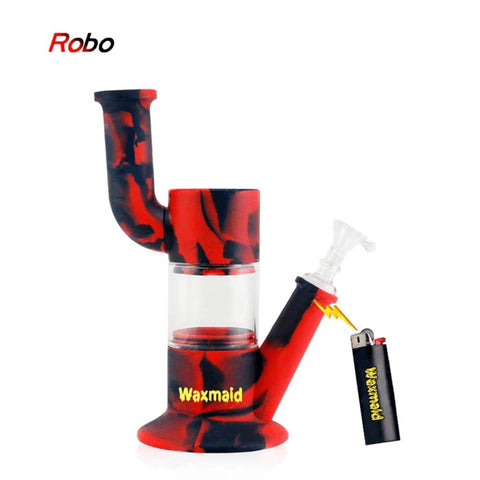Robo Silicone Glass Water Pipe On sale